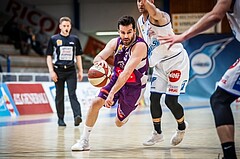 Basketball, ABL 2018/19, Grunddurchgang 33.Runde, Oberwart Gunners, Timberwolves, Petar Cosic (3)