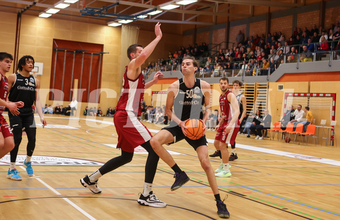 Basketball Zweite Liga 2023/24, Grunddurchgang 19.Runde Mistelbach Mustangs vs. Basket Flames


