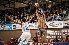 Basketball, ABL 2018/19, Grunddurchgang 13.Runde, Oberwart Gunners, Klosterneuburg Dukes, Valentin Bauer (14)