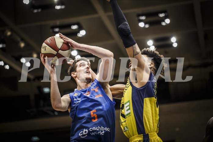 Basketball, ABL 2018/19, Grunddurchgang 17.Runde, UBSC Graz, Kapfenberg Bulls, Bogic Vujosevic (5)
