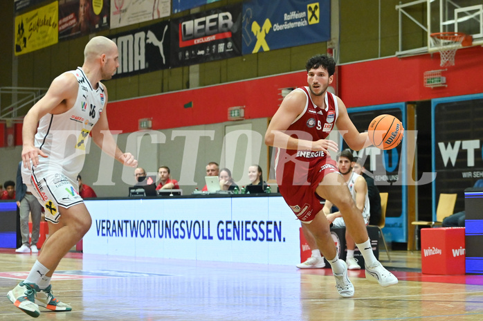 Basketball, Superliga 2024/25, Grunddurchgang 5.Runde, Flyers Wels vs. BC Vienna,
