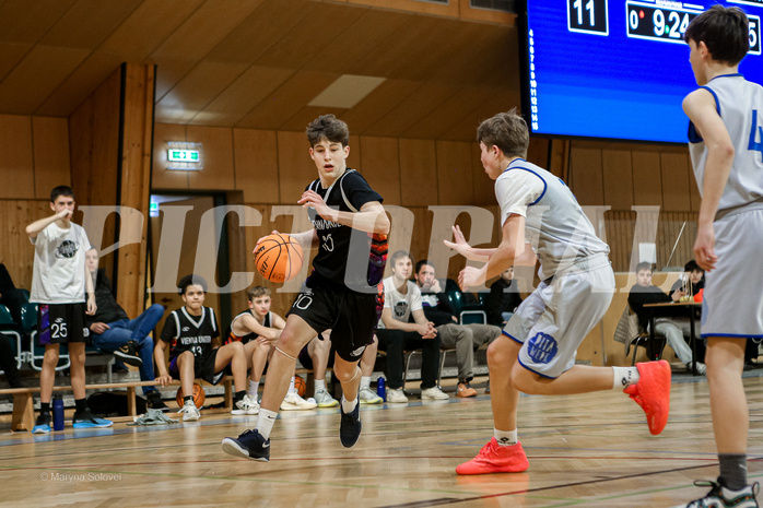 09.03.2025 Österreichischer Basketballverband 2024/25, SLMU14, STARS Basketball vs Vienna United 09.03.2025 Österreichischer Basketballverband 2024/25, SLMU14, STARS Basketball vs Vienna United