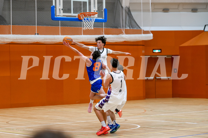 19.01.2025 Österreichischer Basketballverband 2024/25, SLMU19, SU Döbling vs. BBU Salzburg