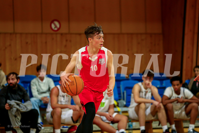 26.11.2024 Österreichischer Basketballverband 2024/25, SLMU19 Basket Flames vs. Mattersburg Rocks