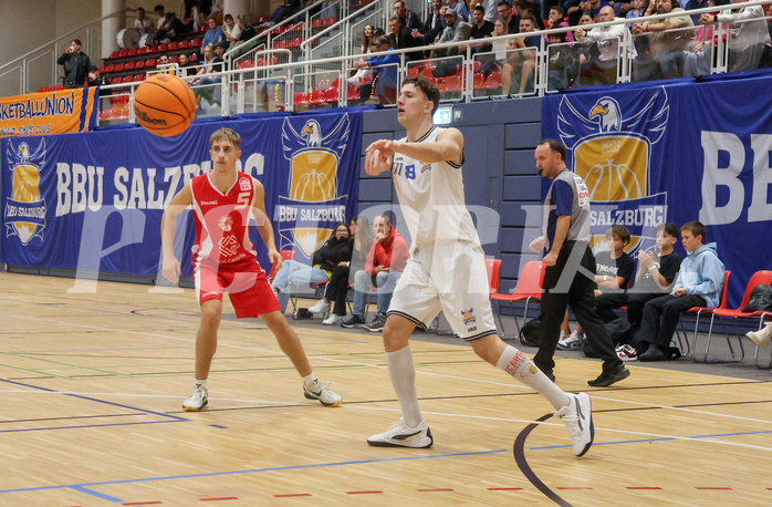 Basketball Zweite Liga 2023/24, Grunddurchgang 3.Runde BBU Salzburg vs. Upper Austrian Ballers


