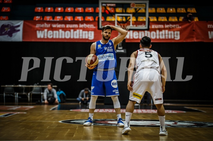 Basketball, ABL 2018/19, Playoff VF Spiel 3, BC Vienna, Oberwart Gunners, Hannes Ochsenhofer (9)