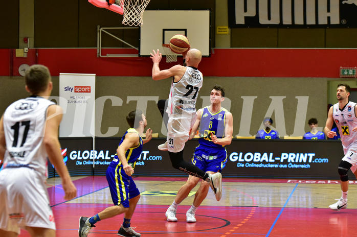 Basketball Superliga 2020/21, Grunddurchgang 14. Runde Flyers Wels vs. Graz

