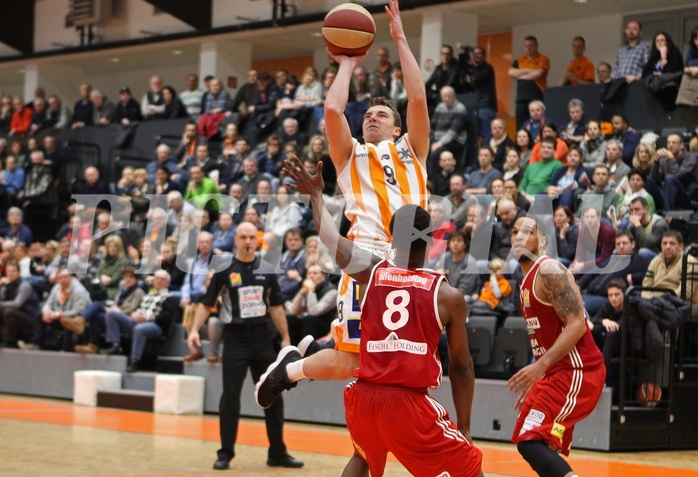 Basketball ABL 2017/18, Grunddurchgang 24.Runde BK Klosterneuburg Dukes vs. BC Vienna