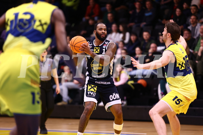 28.03.2025, Graz, Raiffeisen Sportpark Graz, Basketball Superliga 2024/25, 7. Platzierungsrunde, UBSC Graz - Gmunden Swans