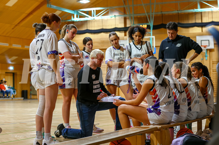 01.12.2024 Österreichischer Basketballverband 2024/25, SLWU19, Vienna United vs. Vienna Timberwolves