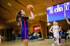 Basketball, Win2Day Basketball Damen Superliga 2024/25, Grunddurchgang 9.Runde, Basket Flames, UBSC-DBBC Graz, Christina Köppel (28)