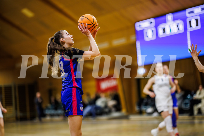 Basketball, Win2Day Basketball Damen Superliga 2024/25, Grunddurchgang 9.Runde, Basket Flames, UBSC-DBBC Graz, Christina Köppel (28)