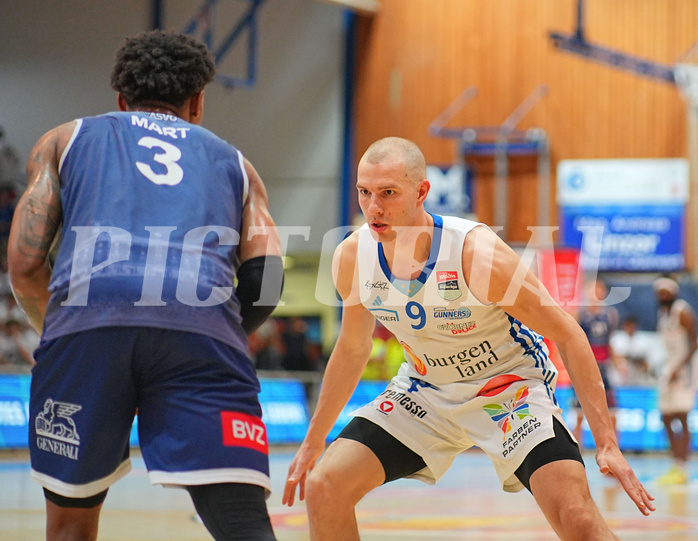 Basketball, Basketball Superliga 2024/25, Playoffs, Finale Spiel 1, Oberwart Gunners vs. BBC Nord Dragonz