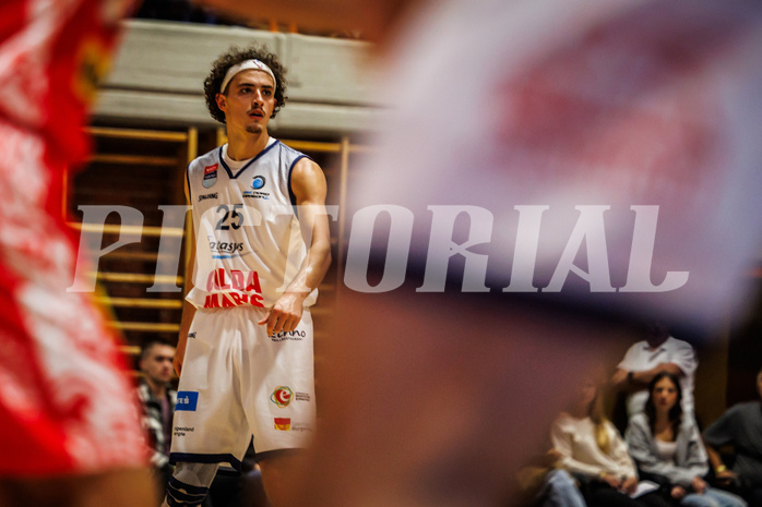 Basketball, win2day Basketball Superliga 2024/25, Grunddurchgang Runde 7, BBC Nord Dragonz, Traiskirchen Lions, Lukas Hahn (25)