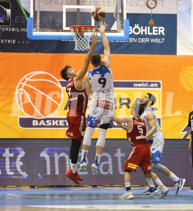 Basketball ABL 2017/18, Playoff HF Spiel 2 Kapfenberg Bulls vs. BC Vienna


