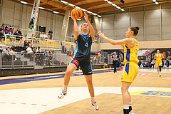 Basketball Damen Superliga 2023/24, Grunddurchgang 7.Runde SKN St. Pölten vs. Vienna Timberwolves