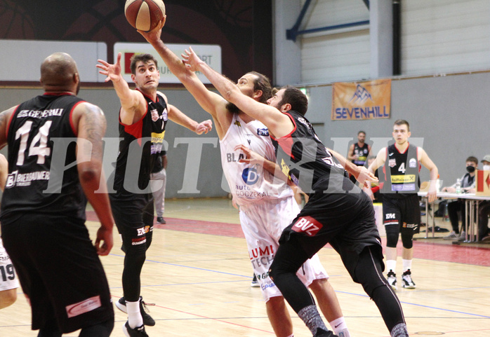 Basketball 2.Bundesliga 2020/21 Grunddurchgang 16.Runde  Jennersdorf Blackbirds vs Mattersburg Rocks
