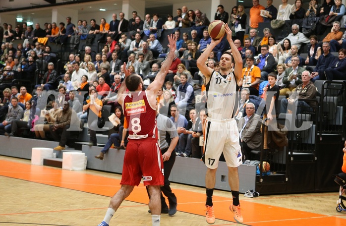 Basketball ABL 2015/16 Grunddurchgang 28.Runde BK Dukes Klosterneuburg vs. BC Vienna


