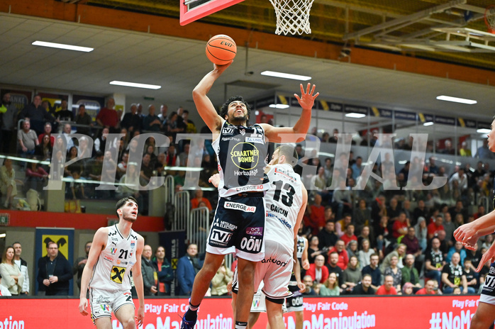 Basketball, Superliga 2023/24, Grunddurchgang 14. Runde, Flyers Wels vs. Gmunden,
