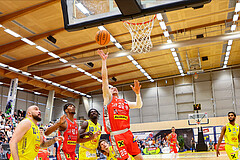 Basketball Superliga 2023/24, Playoff, Viertelfinale Spiel 4 SKN St. Pölten vs. Traiskirchen Lions


