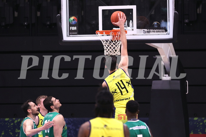 26.03.2023, Graz, Raiffeisen Sportpark Graz, Basketball Superliga 2022/23,5. Qualifikationsrunde, UBSC Raiffeisen Graz vs. Kapfenberg Bulls