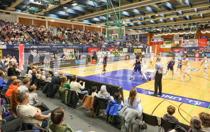 Basketball Superliga 2024/25, Grunddurchgang 11.Runde Gmunden Swans vs. BBC Nord Dragonz