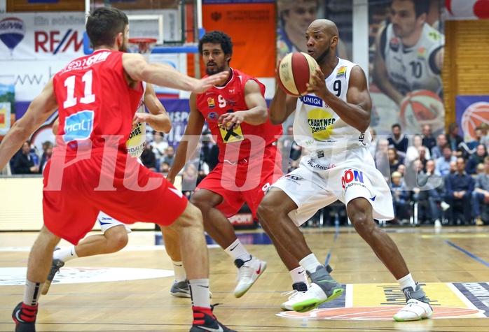 Basketball ABL 2016/17, Grunddurchgang 10.Runde Gmunden Swans vs. WBC Wels


