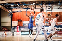 Basketball, ABL 2017/18, Grunddurchgang 31.Runde, Oberwart Gunners, Gmunden Swans, Tilo Klette (14)