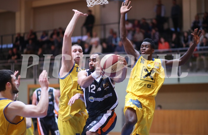 Basketball ABL 2015/16, Grunddurchgang 30.Runde UBSC Graz vs. BK Dukes Klosterneuburg