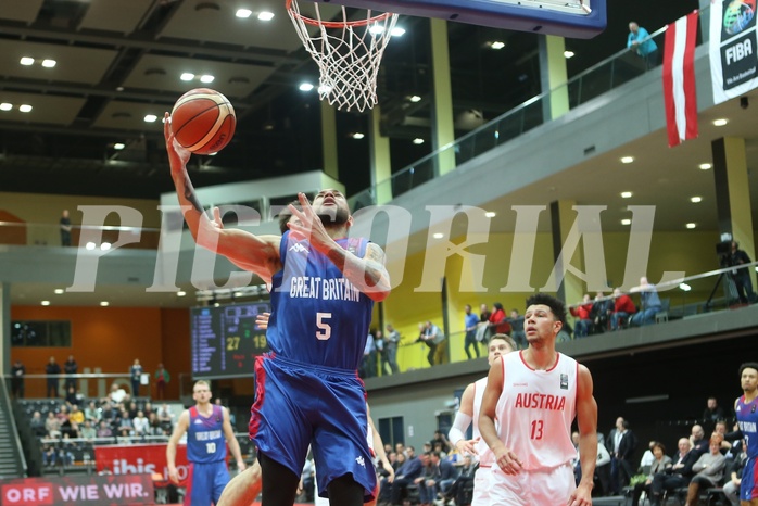 Basketball FIBA, Prequalification 2018/19 Team Austria  vs. Team Great Britain


