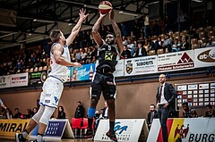 Basketball, ABL 2018/19, Grunddurchgang 1.Runde, Oberwart Gunners, Flyers Wels, Addison Spruill (5)