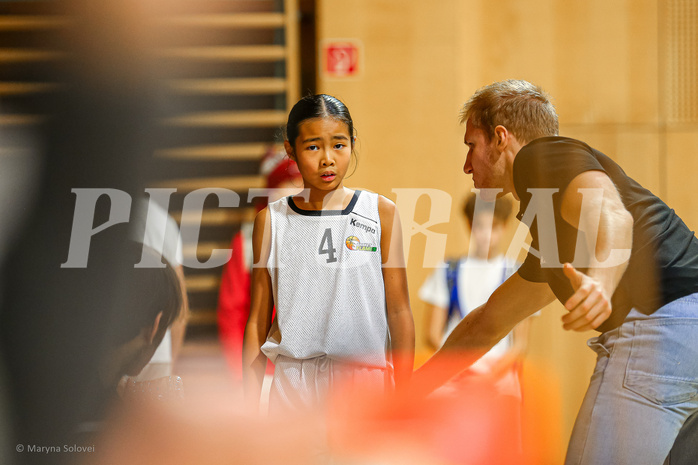 23.11.2024 Österreichischer Basketballverband 2024/25, SLWU14, Basket Flames UNION vs. Vienna Timberwolves

