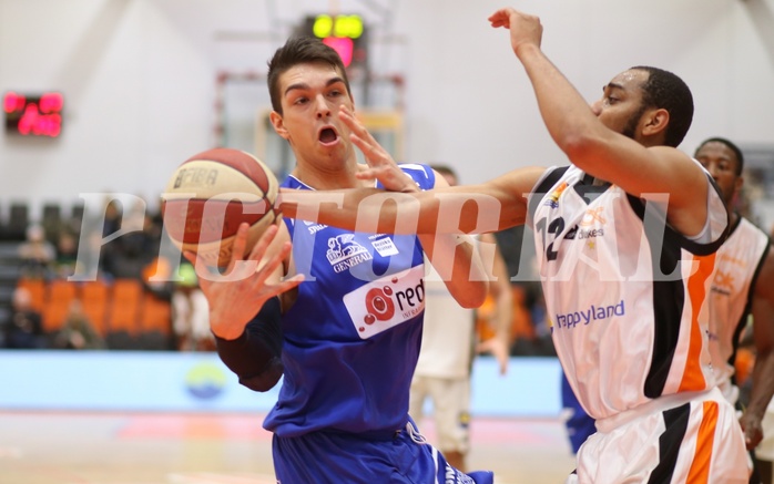 Basketball ABL 2015/16 Grunddurchgang 14.Runde BK Dukes Klosterneuburg vs. Oberwart Gunners


