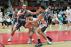 Basketball, Superliga 2024/25, Grunddurchgang 19.Runde, Flyers Wels vs. Klosterneuburg,