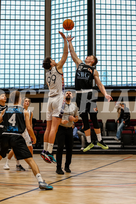 01.03.2025 Österreichischer Basketballverband 2024/25, SLMU19 Vienna United vs. Basket Dukes