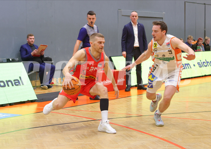 Basketball Superliga 2023/24, 2.Plazierungsrunde Klosterneuburg Dukes vs. Traiskirchen Lions