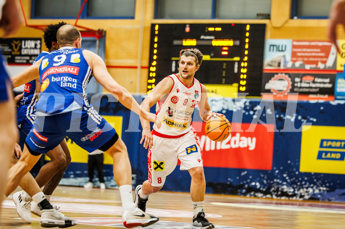 Basketball, Basketball Austria Cup 2024/25, Viertelfinale, Traiskirchen Lions, Oberwart Gunners, Moritz Lanegger-Rest (8)