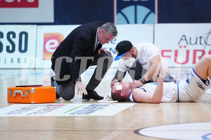 Basketball Superliga 2021/22, 2. Platzierungsrunde, Oberwart vs. Kapfenberg 


