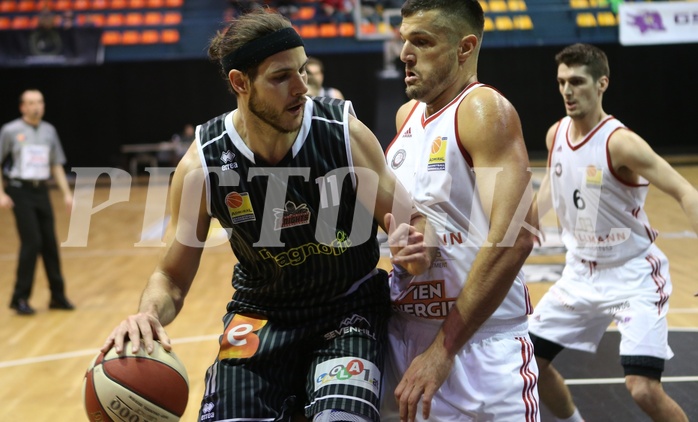 Basketball ABL 2015/16 Grunddurchgang 22.Runde BC Vienna vs. GÃ¼ssing Knights


