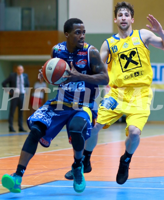16.04.2016 Basketball ABL 2015/16 Grunddurchgang 35.Runde UBSC Graz vs. Kapfenberg Bulls


