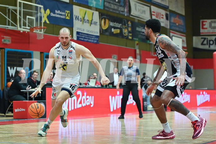 Basketball Superliga 2023/24, 8.Plazierungsrunde,
Flyers Wels vs. Gmunden Swans

