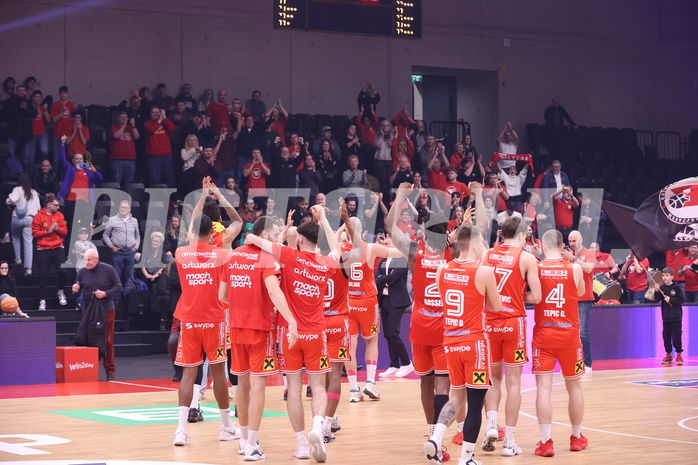 18.01.2025, Graz, Raiffeisen Sportpark, Basketball Austria Cup 2025, Final Four, Semifinale, Flyer Wels vs BBC Nord,  