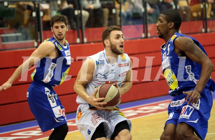 Basketball ABL 2015/16 Grunddurchgang 20.Runde Kapfenberg Bulls vs Gmunden Swans