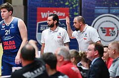 Basketball Superliga 2024/25, Playoff, Viertelfinale Spiel 3, Flyers Wels vs BBC Nord Dragonz,
