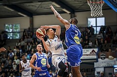 Basketball, ABL 2018/19, Playoff HF Spiel 1, Oberwart Gunners, Gmunden Swans, Andrius Mikutis (5)