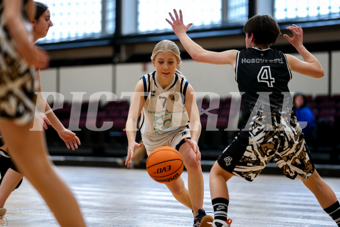 01.03.2025 Österreichischer Basketballverband 2024/25, SLWU16 WAT 3 Capricorns vs. VKL Vikings Swans