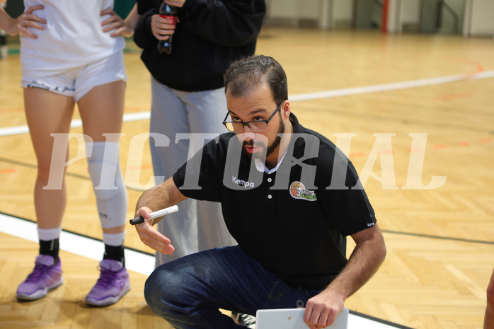 Basketball Damen Superliga 2023/24, Grunddurchgang Runde 4 Basket Flames vs. Vienna United