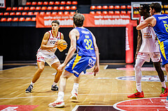 Basketball, Win2Day Superliga 2024/25, Grunddurchgang 6.Runde, BC Vienna, St. Pölten, Aron Stazic (21)