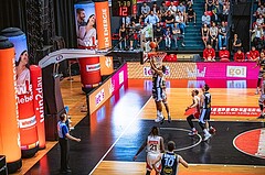 Basketball, Win2Day Superliga 2022/23, Playoff, Finale Spiel 4, BC Vienna, Gmunden Swans, 