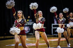 Basketball, Win2Day Superliga 2024/25, Grunddurchgang 7.Runde, BC Vienna, Klosterneuburg Dukes, Cheerleader